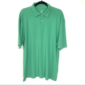 Peter Millar Mens Large Sun Washed Mesh Golf Polo